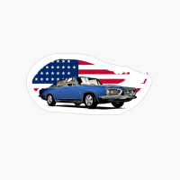 Plymouth Barracuda USA Print