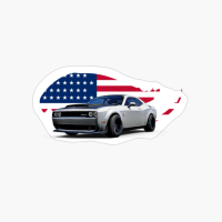 Challenger Grey USA Print