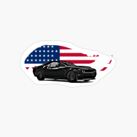 Challenger Hellcat Black USA Print