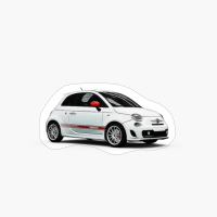 Abarth 500 Cartoon