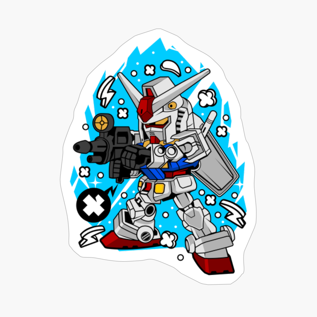 Gundam Pop Culture Fan Art