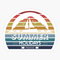 Summer Holidays Paradise Sunset