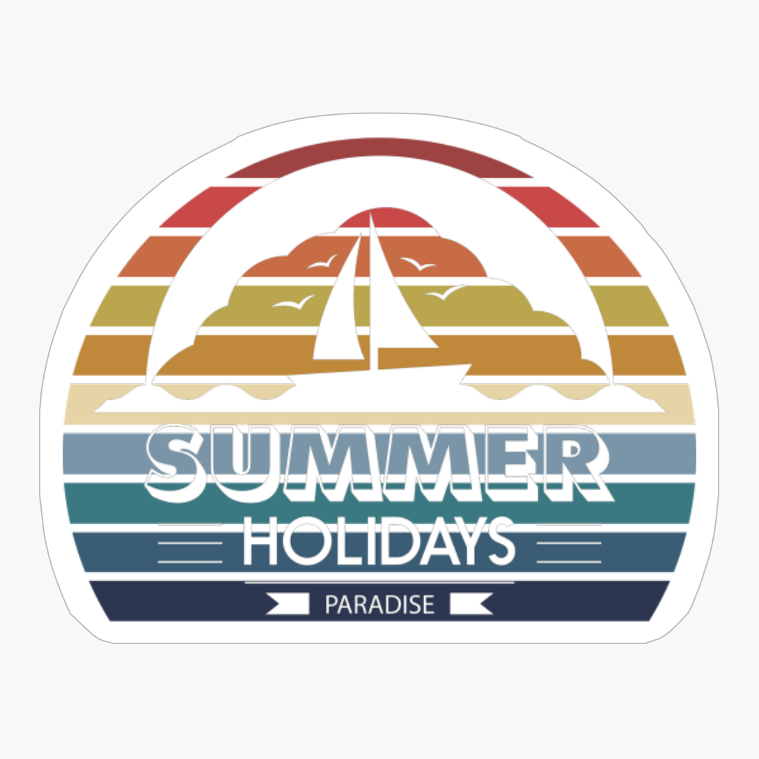 Summer Holidays Paradise Sunset