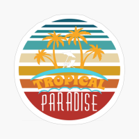 Tropical Paradise Sunset