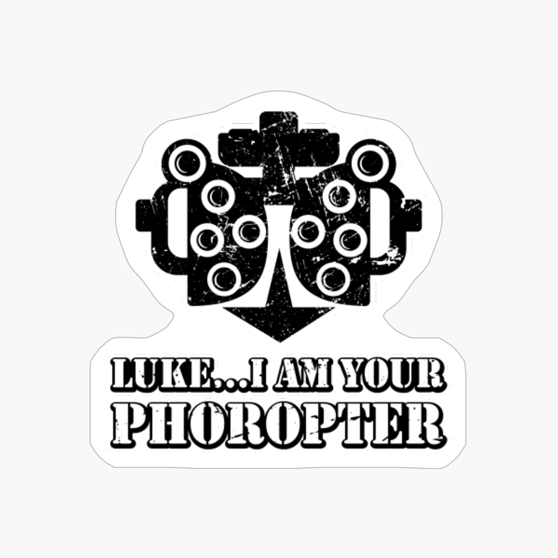 Optician Eye Doctor Dr Optometrist Phoropter Funny Gift