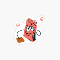 Funny Peach Tea Time Teabag