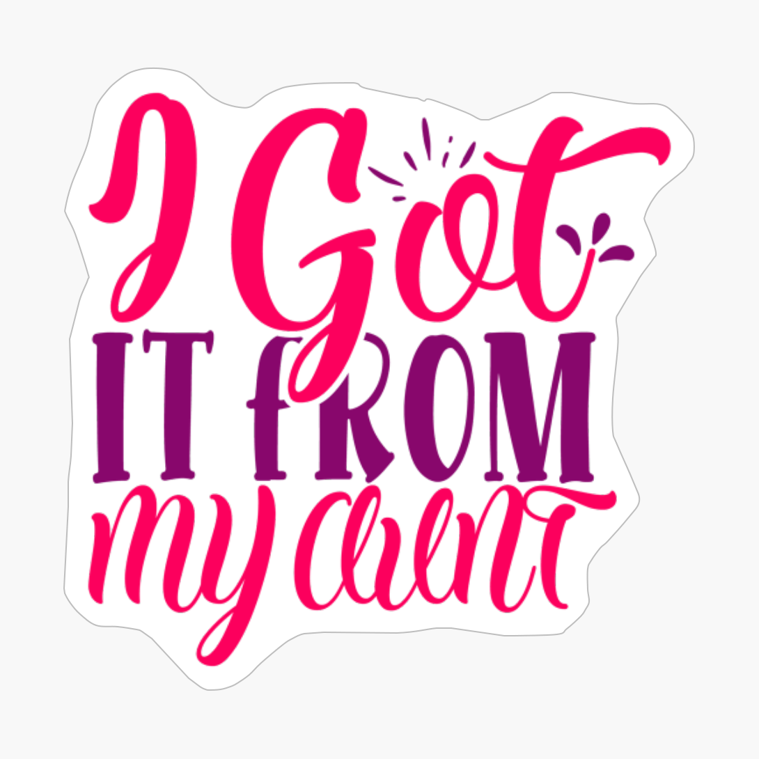 I Got It From My Aunt | Baby Gift