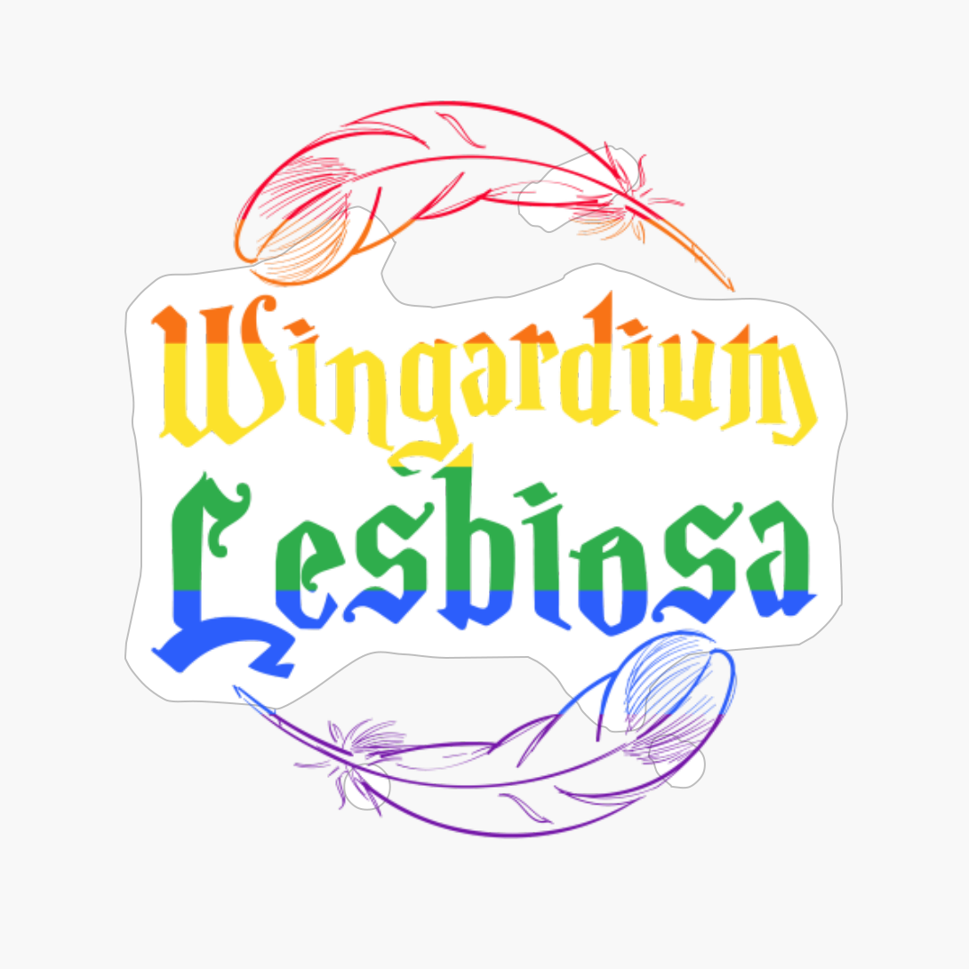 Wingardium Lesbiosa - The Perfect Gift For A Lesbian Witch!