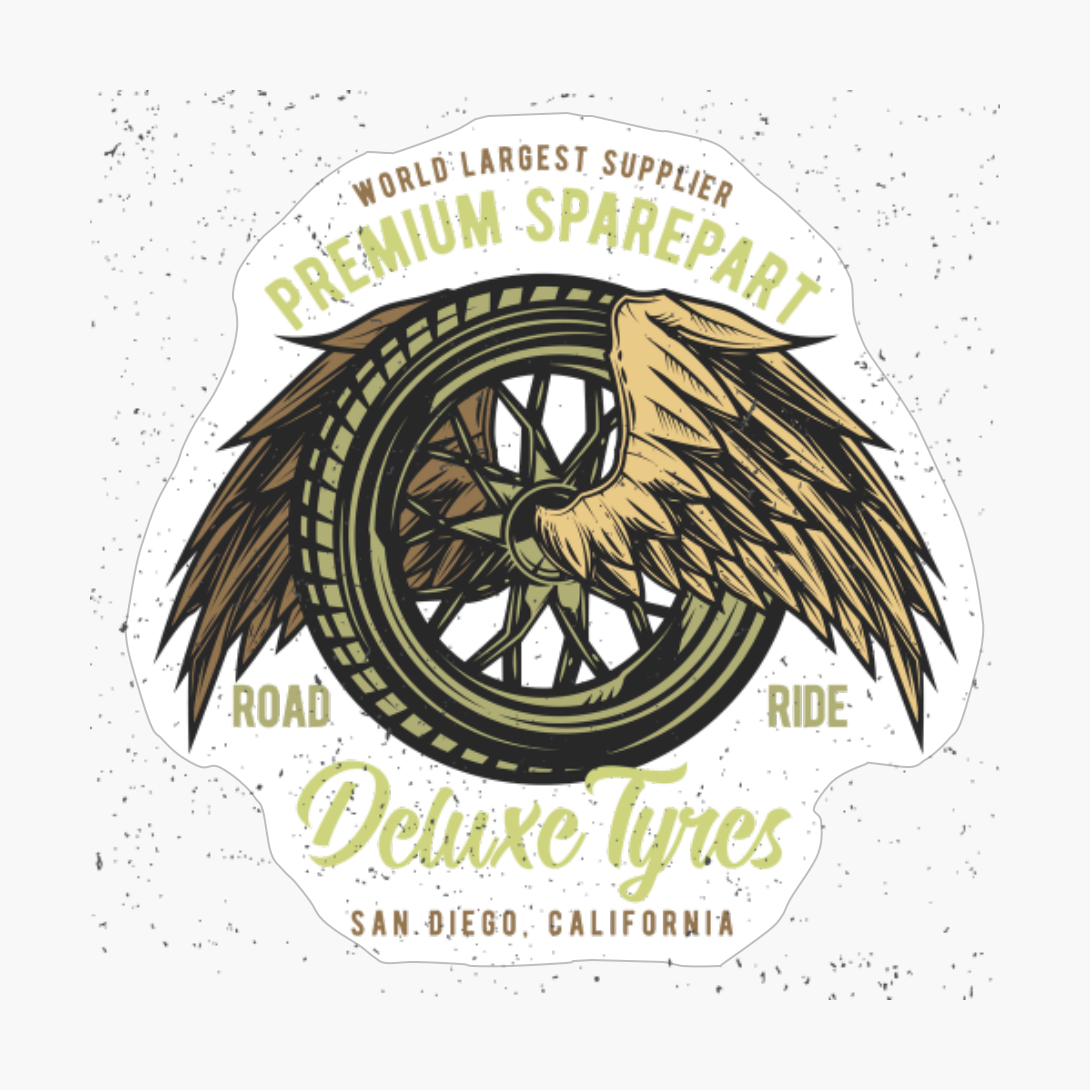 Deluxe Tyres - The Perfect Gift For A Classic Muscle Car Lover!