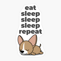 Eat, Sleep, Sleep, Sleep, Repeat - The Perfect Gift For A Lazy Animal Lover
