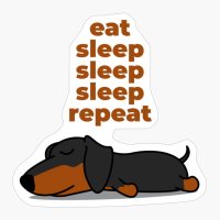 Eat, Sleep, Sleep, Sleep, Repeat - The Perfect Gift For A Lazy Animal Lover